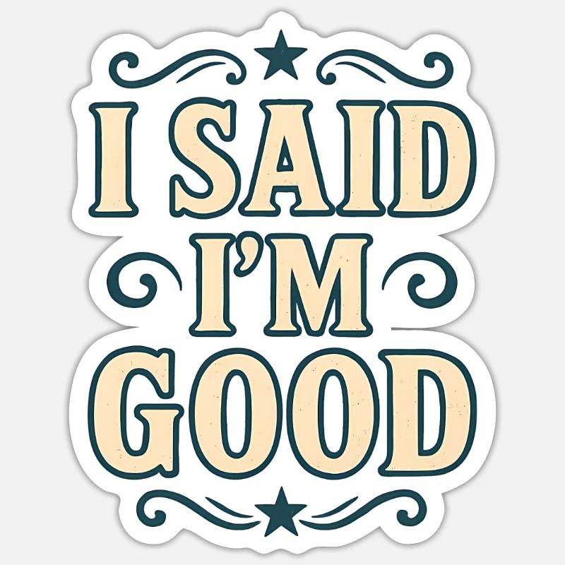 Sticker size S (10 x 10 cm) - 