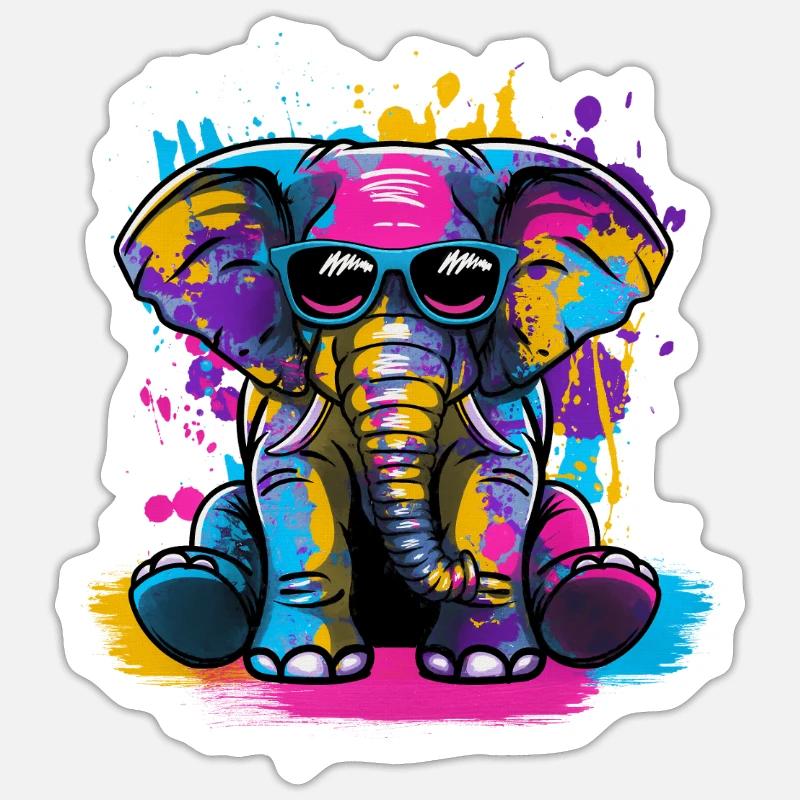 Sticker taille S (10 x 10 cm) -
