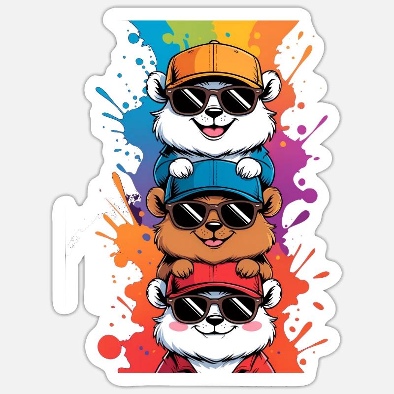 Sticker taille S (10 x 10 cm) - 