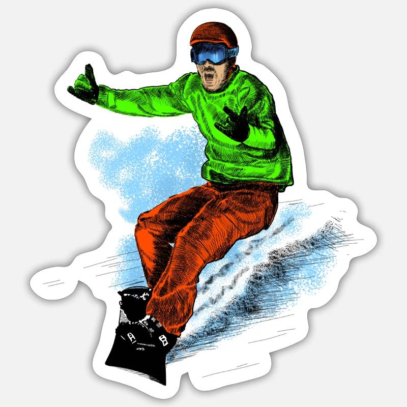 Sticker taille S (10 x 10 cm) - 