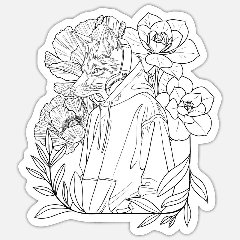 Sticker Größe S (10 x 10 cm) - 