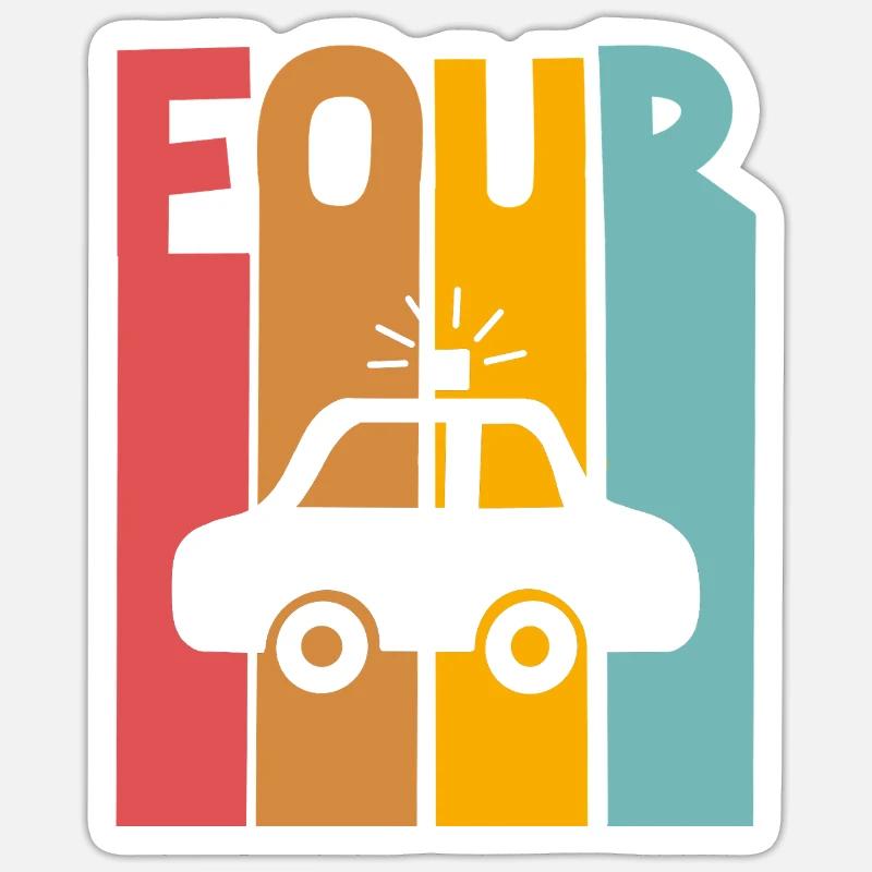 Sticker taille S (10 x 10 cm) - 