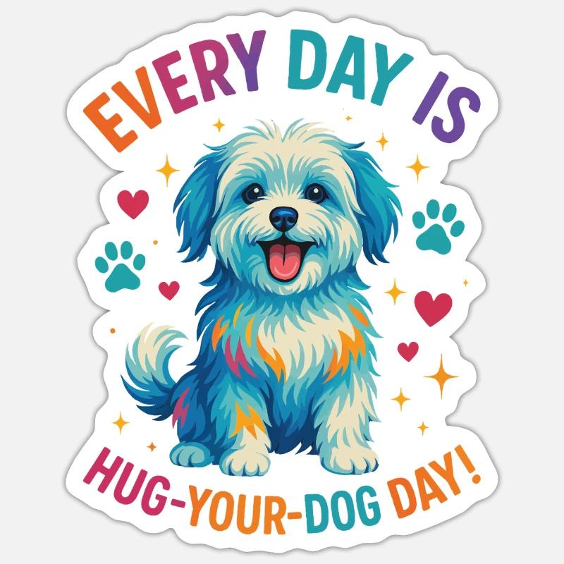 Maltese - Sticker size S (10 x 10 cm) - white matte