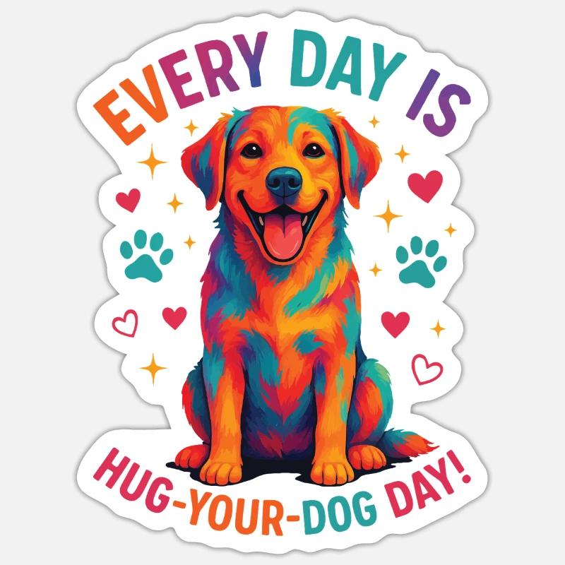 Labrador - Sticker size S (10 x 10 cm) - white matte
