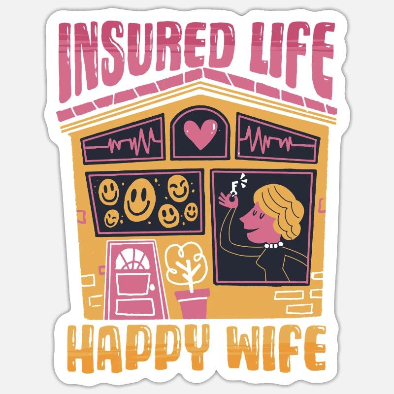 Sticker Größe S (10 x 10 cm) - 