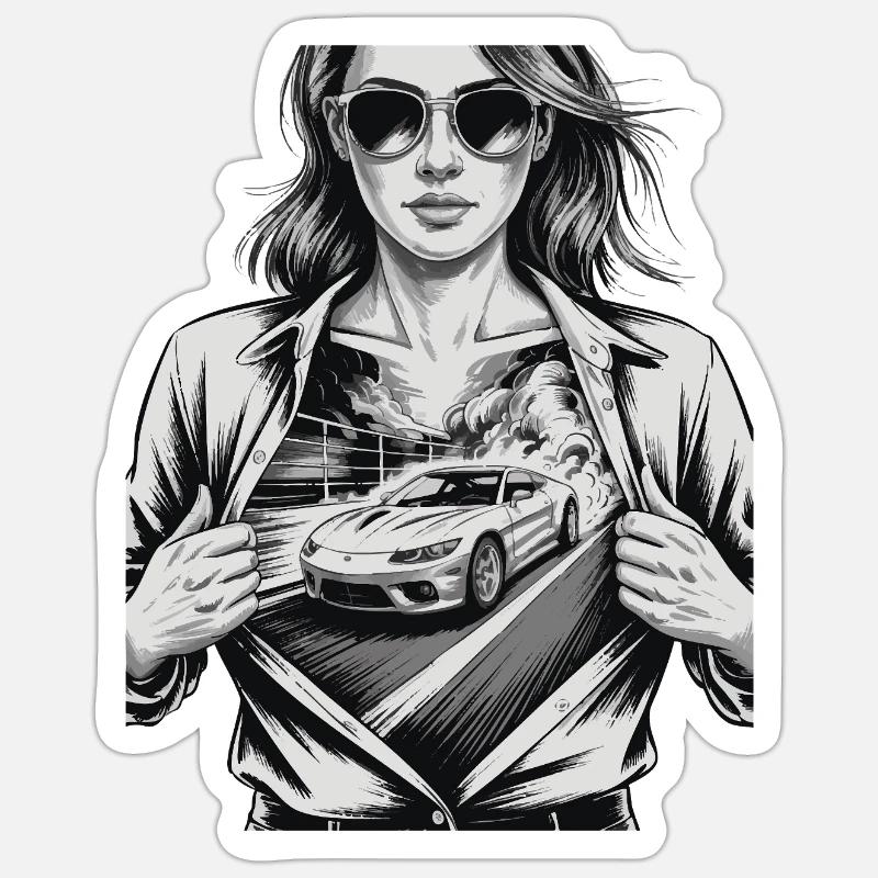 Sticker Größe S (10 x 10 cm) -