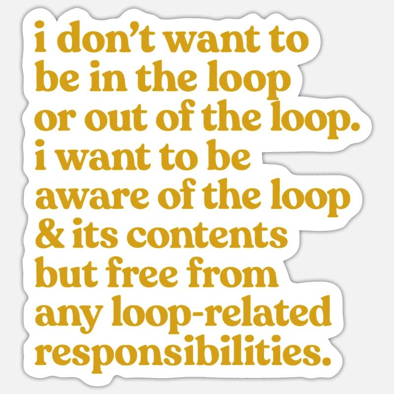 Sticker size S (10 x 10 cm) - 