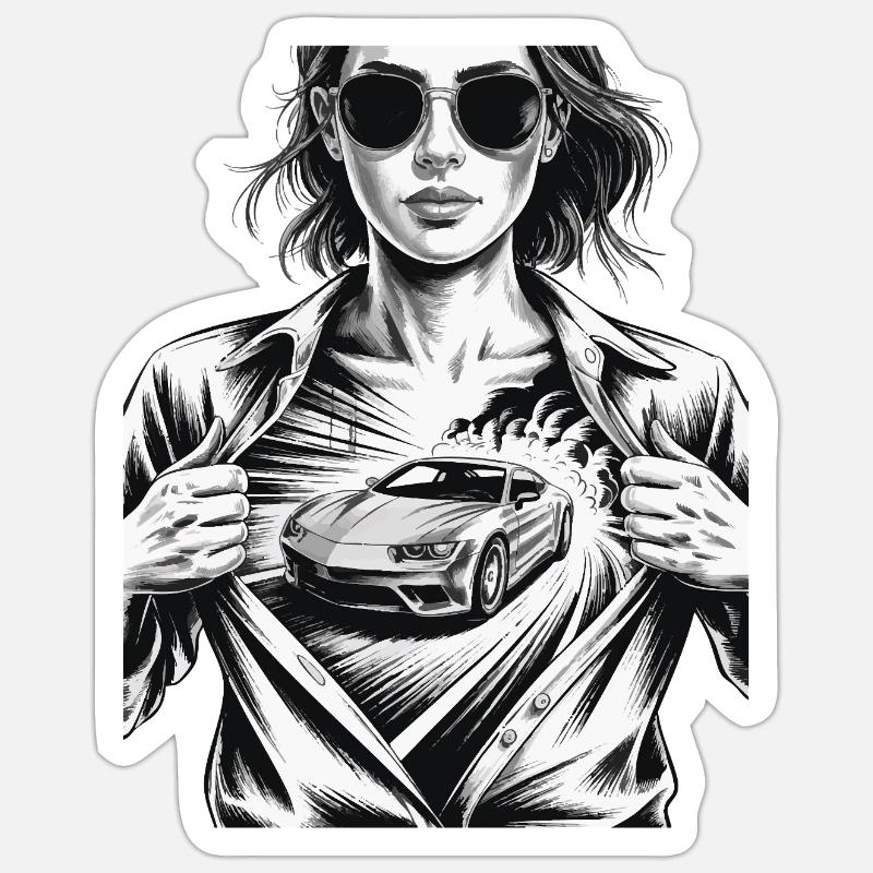 Sticker taille S (10 x 10 cm) - 