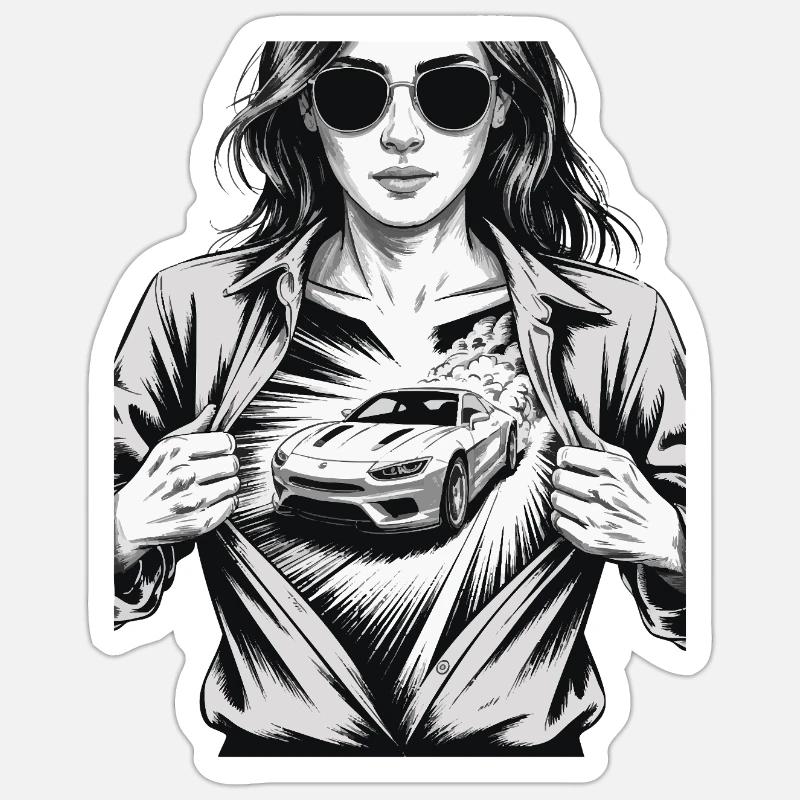 Sticker Größe S (10 x 10 cm) - 