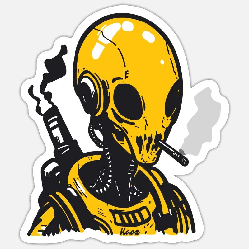 Sticker Größe S (10 x 10 cm) - 
