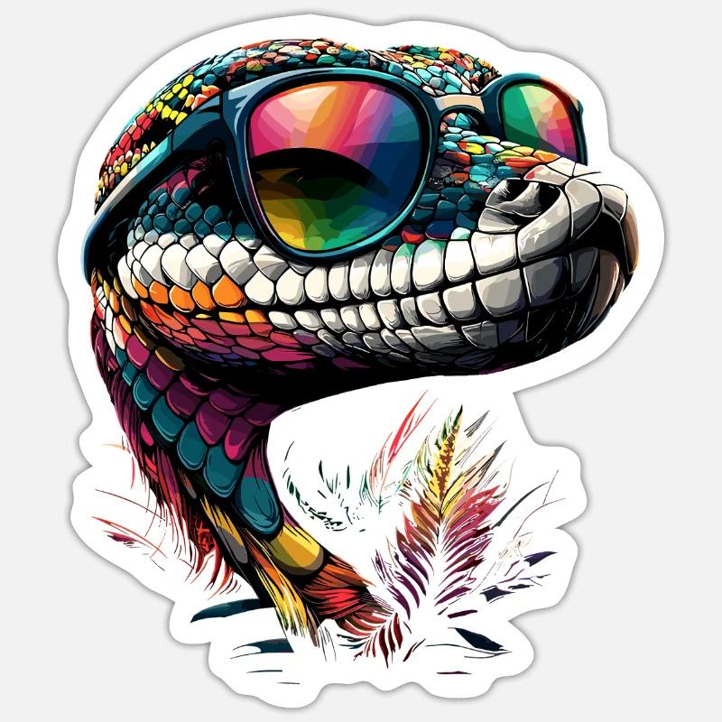 Sticker Größe S (10 x 10 cm) - 