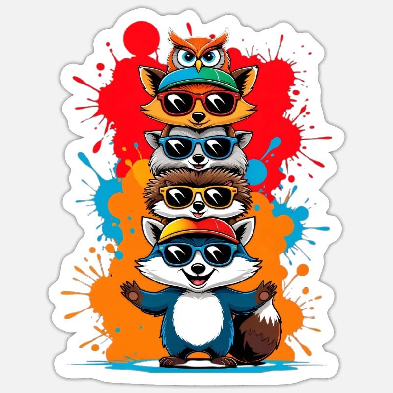 Sticker size S (10 x 10 cm) - 