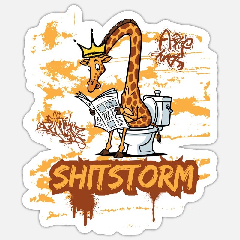 Sticker Größe S (10 x 10 cm) - 