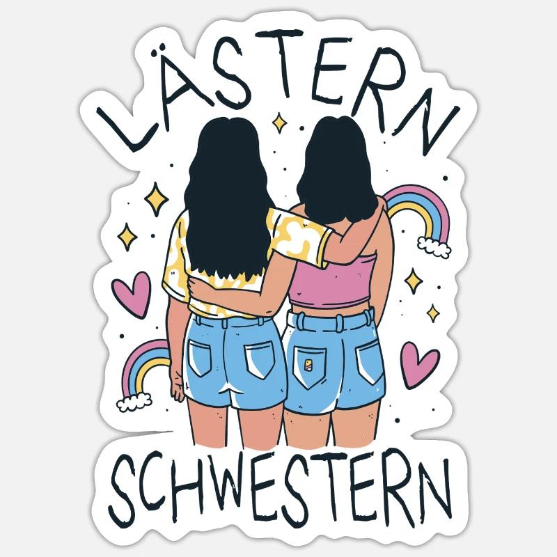 Sticker Größe S (10 x 10 cm) - 