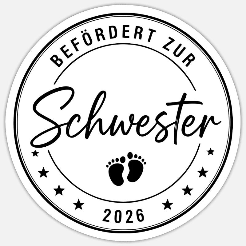 Sticker Größe S (10 x 10 cm) - 