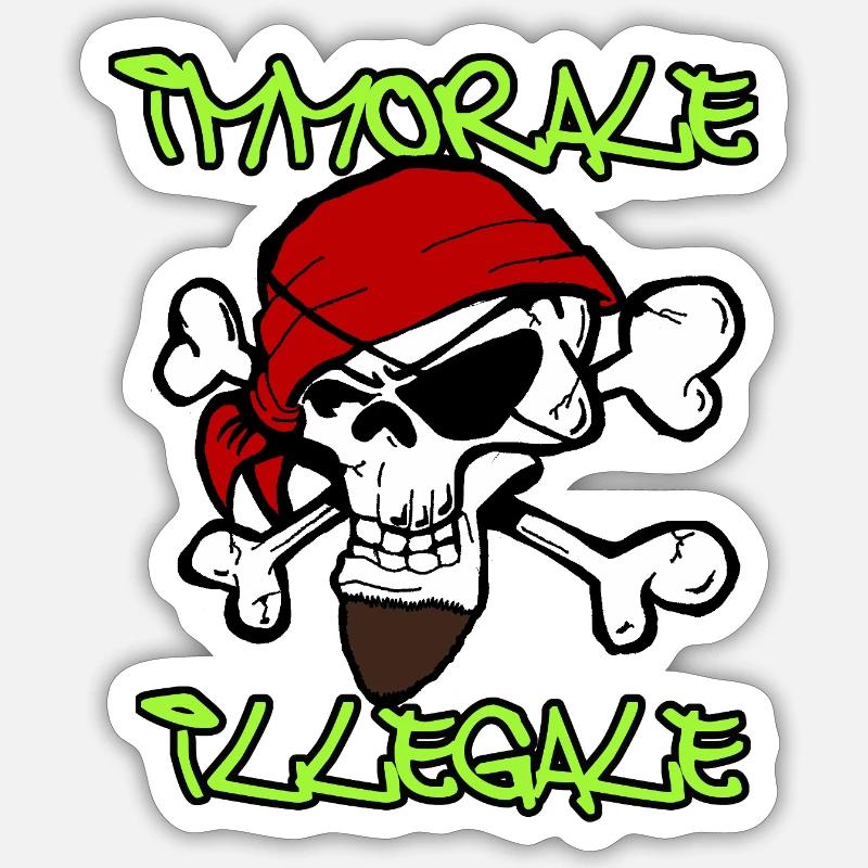 Sticker taille S (10 x 10 cm) - 