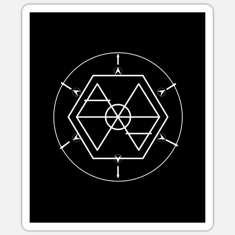 Sticker Größe S (10 x 10 cm) -