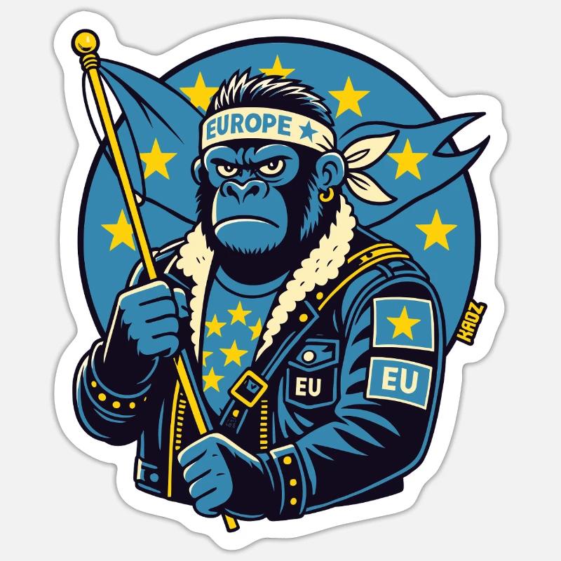 Sticker Größe S (10 x 10 cm) - 