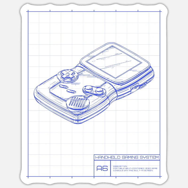 Sticker Größe S (10 x 10 cm) - 