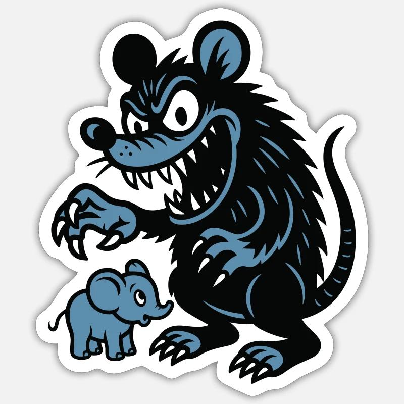 Sticker taille S (10 x 10 cm) - 