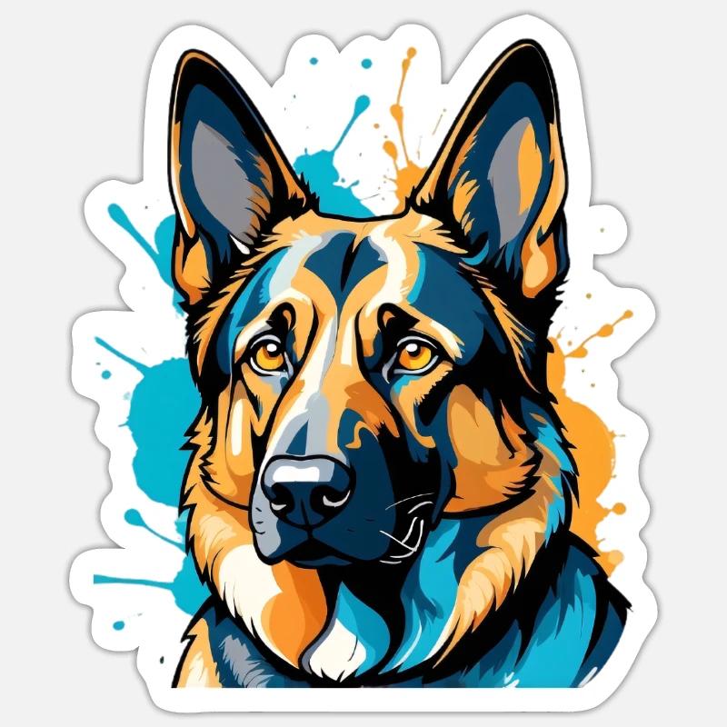 Sticker Größe S (10 x 10 cm) - 