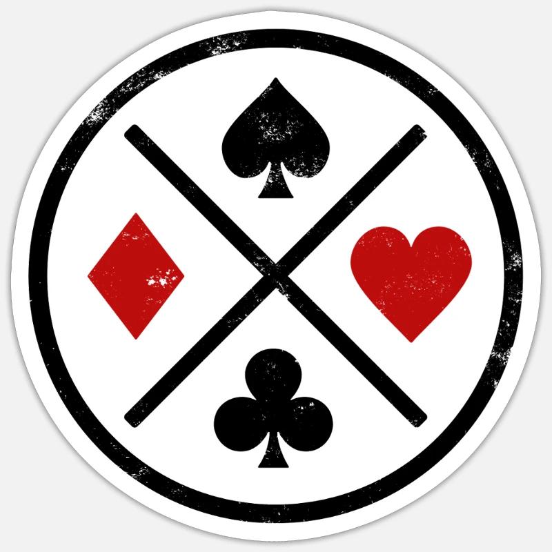 Sticker Größe S (10 x 10 cm) - 