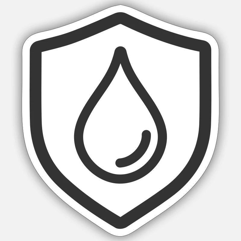 Sticker Größe S (10 x 10 cm) - 