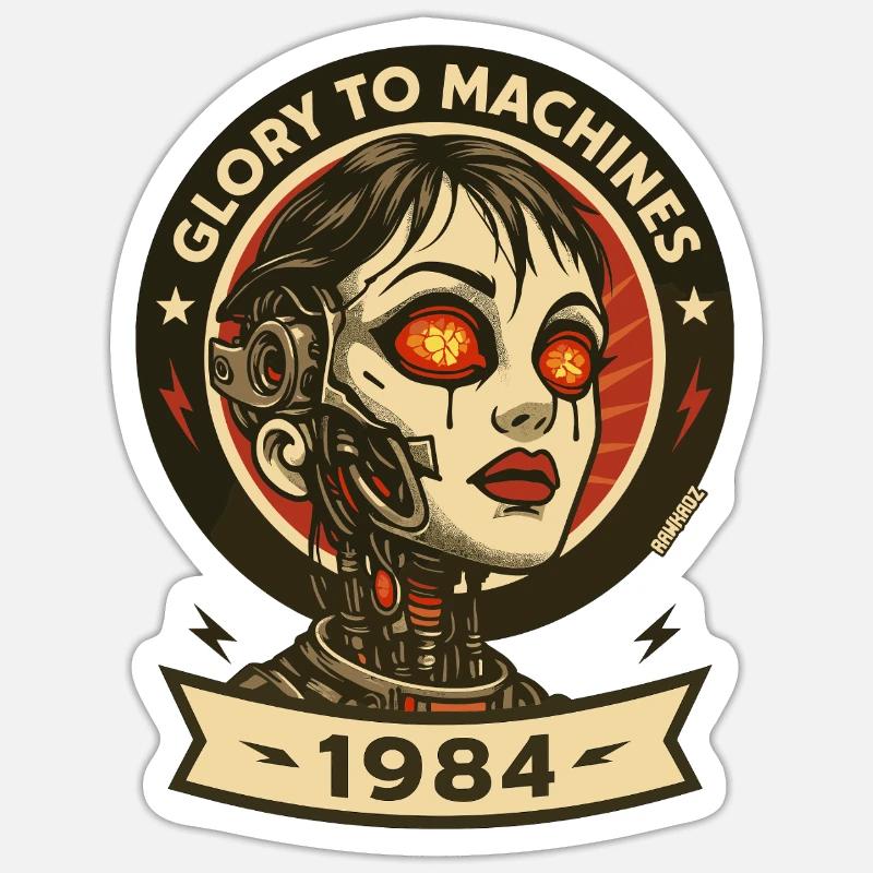 Sticker Größe S (10 x 10 cm) - 