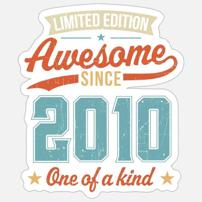 Sticker Größe S (10 x 10 cm) - 