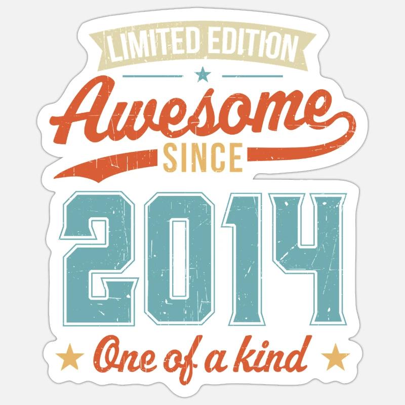 Sticker taille S (10 x 10 cm) - 