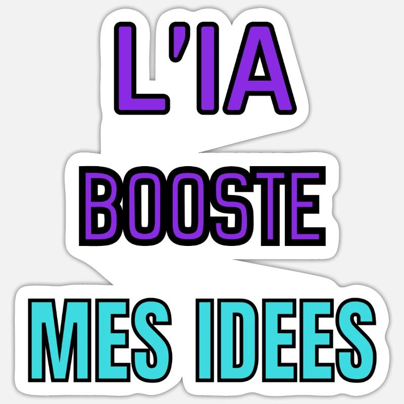 Sticker taille S (10 x 10 cm) - 