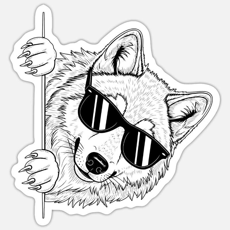 Sticker Größe S (10 x 10 cm) - 