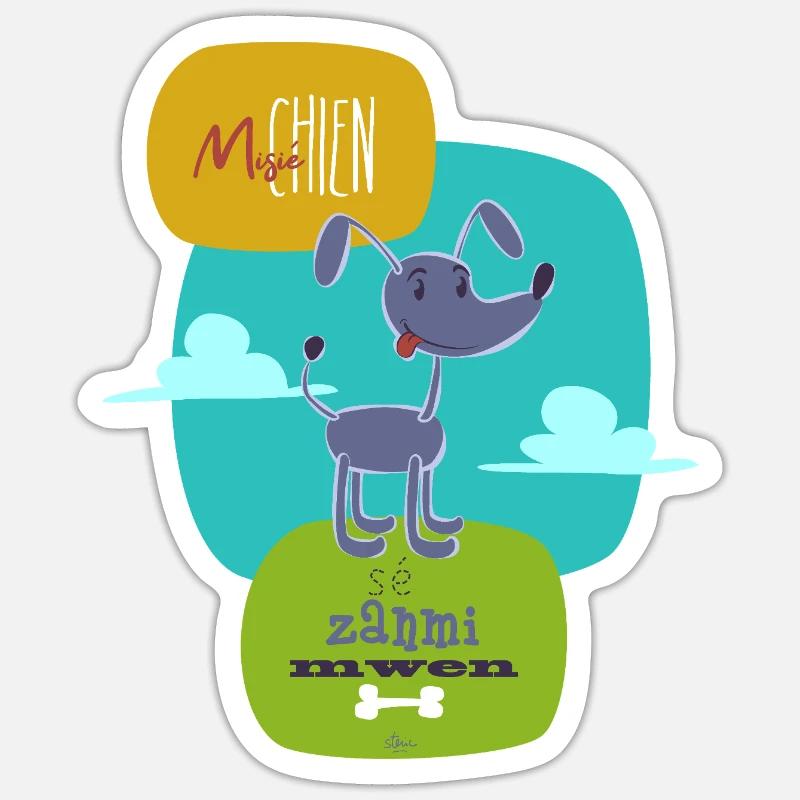 Sticker Größe S (10 x 10 cm) - 