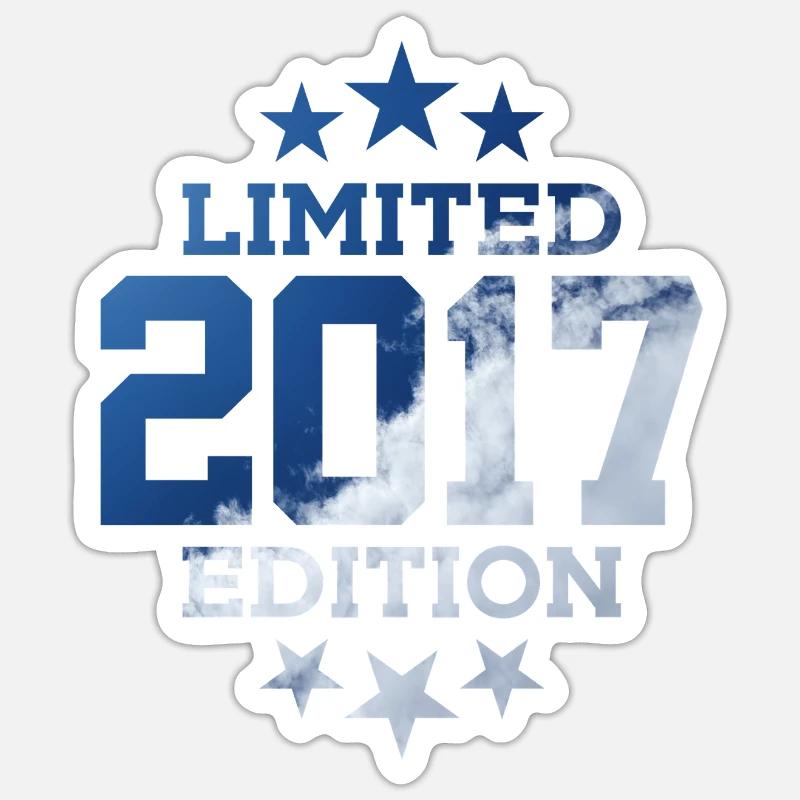 ÉDITION LIMITÉE 2017 9E ANNIVERSAIRE - Sticker taille S (10 x 10 cm) - blanc mat