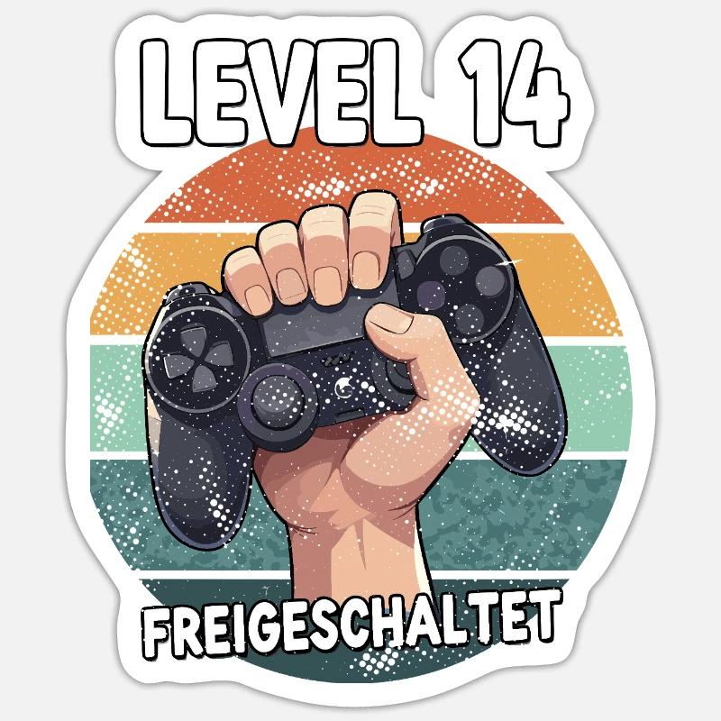 Sticker Größe S (10 x 10 cm) - 