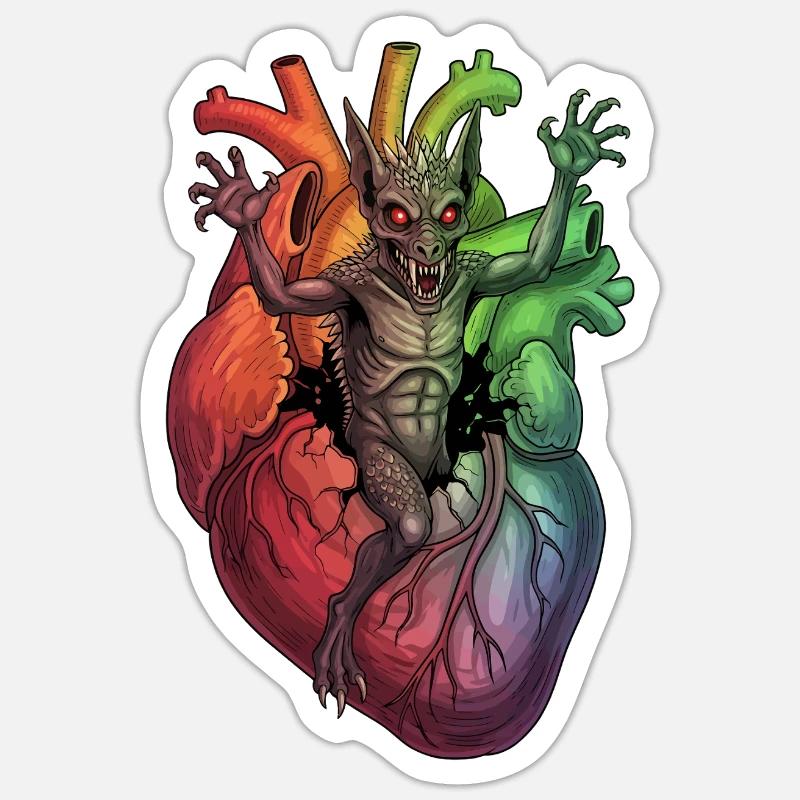 Sticker Größe S (10 x 10 cm) - 