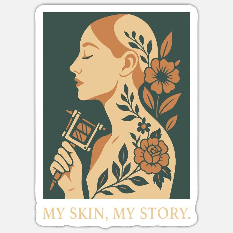 Sticker Größe S (10 x 10 cm) - 