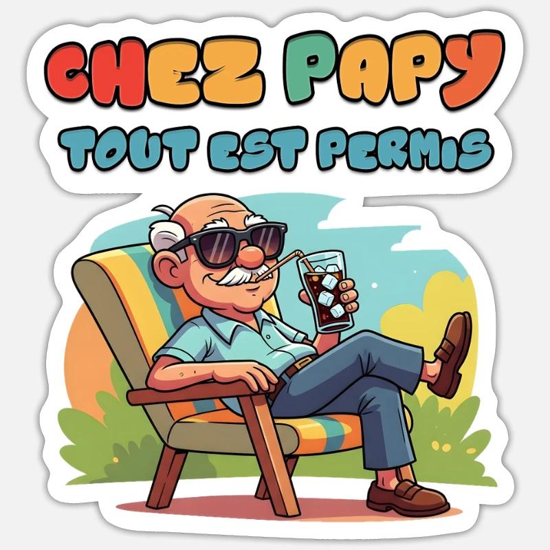 Sticker taille S (10 x 10 cm) - 