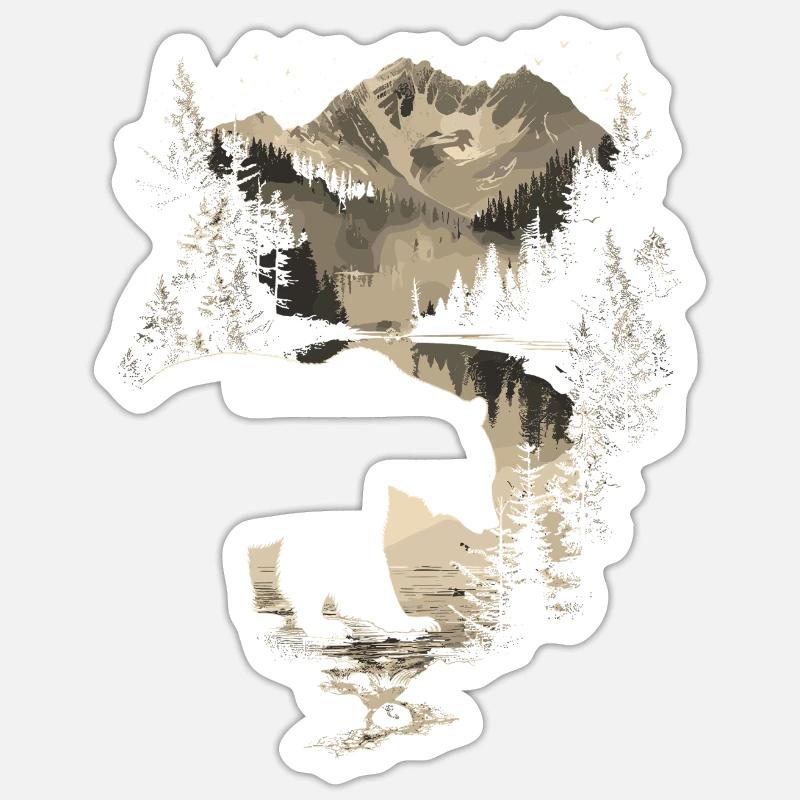 Sticker Größe S (10 x 10 cm) - 