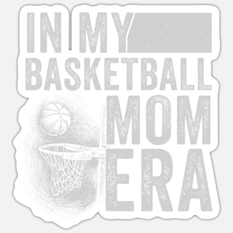 À l’époque de ma mère basketteuse Sticker taille S (10 x 10 cm)