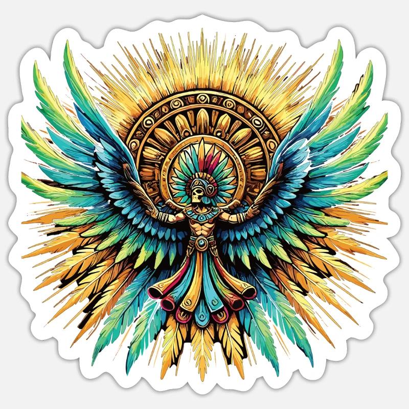 Aztecs Sticker size S (10 x 10 cm)