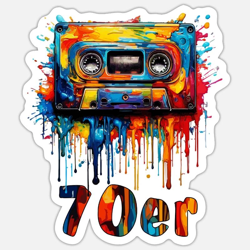 Sticker Größe S (10 x 10 cm) - 