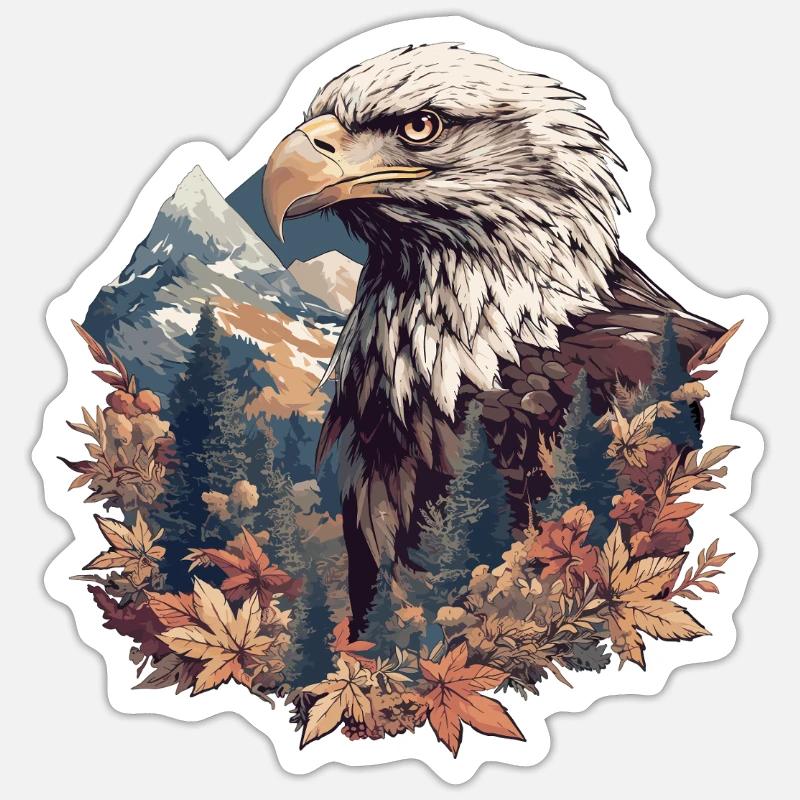 Aigle Sticker taille S (10 x 10 cm)