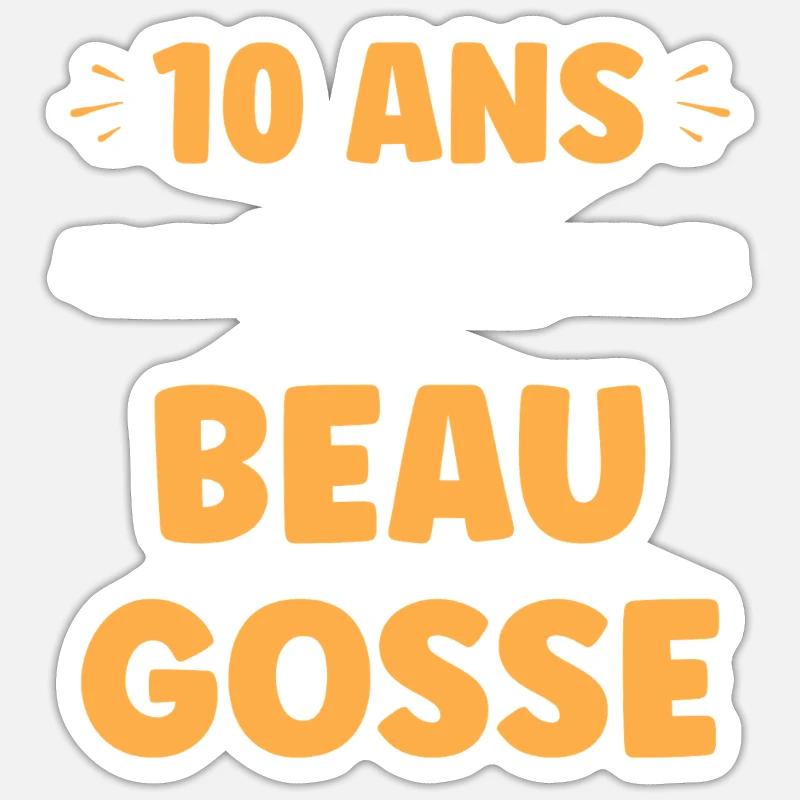 Sticker size S (10 x 10 cm) - 