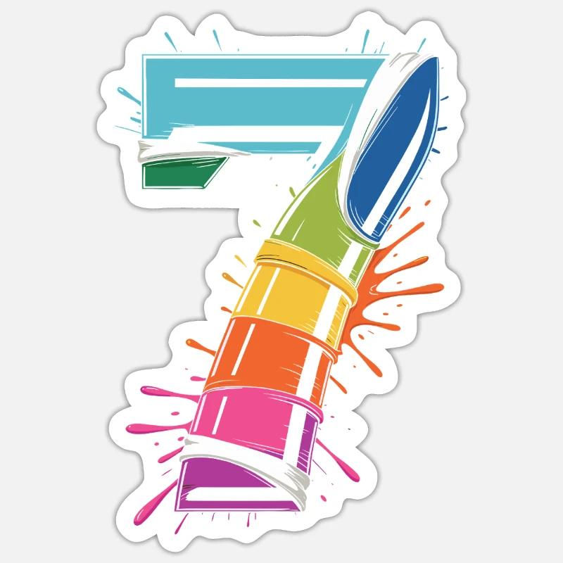 Sticker taille S (10 x 10 cm) - 