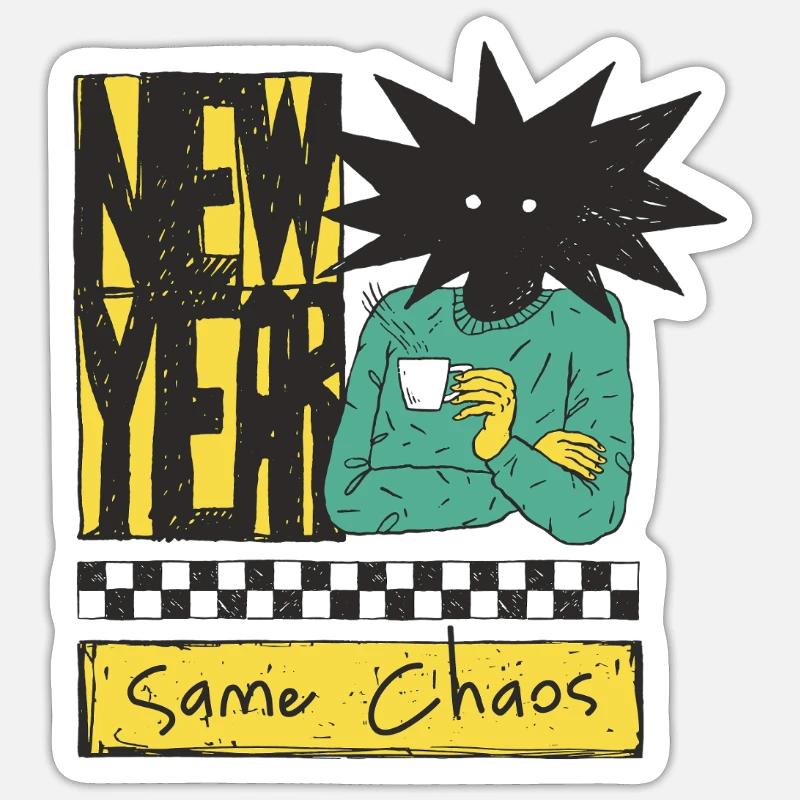 Sticker size S (10 x 10 cm) - 