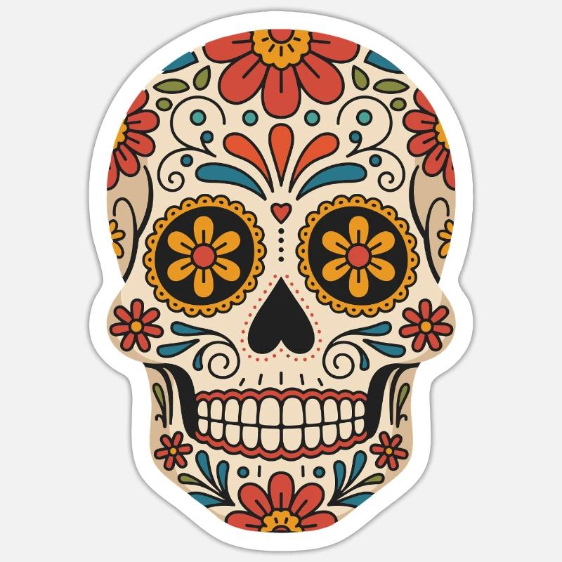 Cinco De Mayo Symbole Symbole Célébration - Sticker taille S (10 x 10 cm) - blanc mat