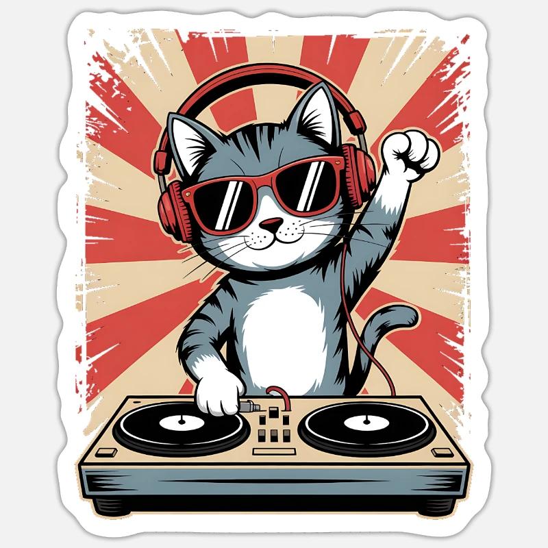 Sticker Größe S (10 x 10 cm) - 