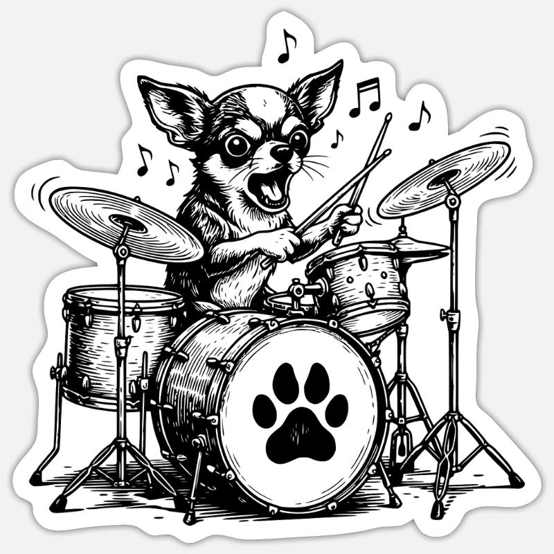 Sticker Größe S (10 x 10 cm) - 
