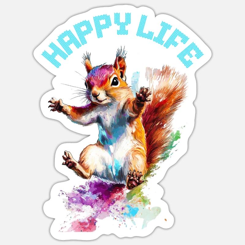 Sticker Größe S (10 x 10 cm) - 
